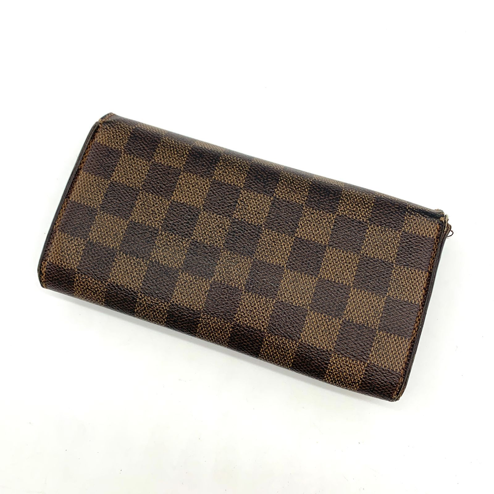 ▽Louis Vuitton/ルイヴィトン ダミエ ポルトフォイユサラ N61734 長