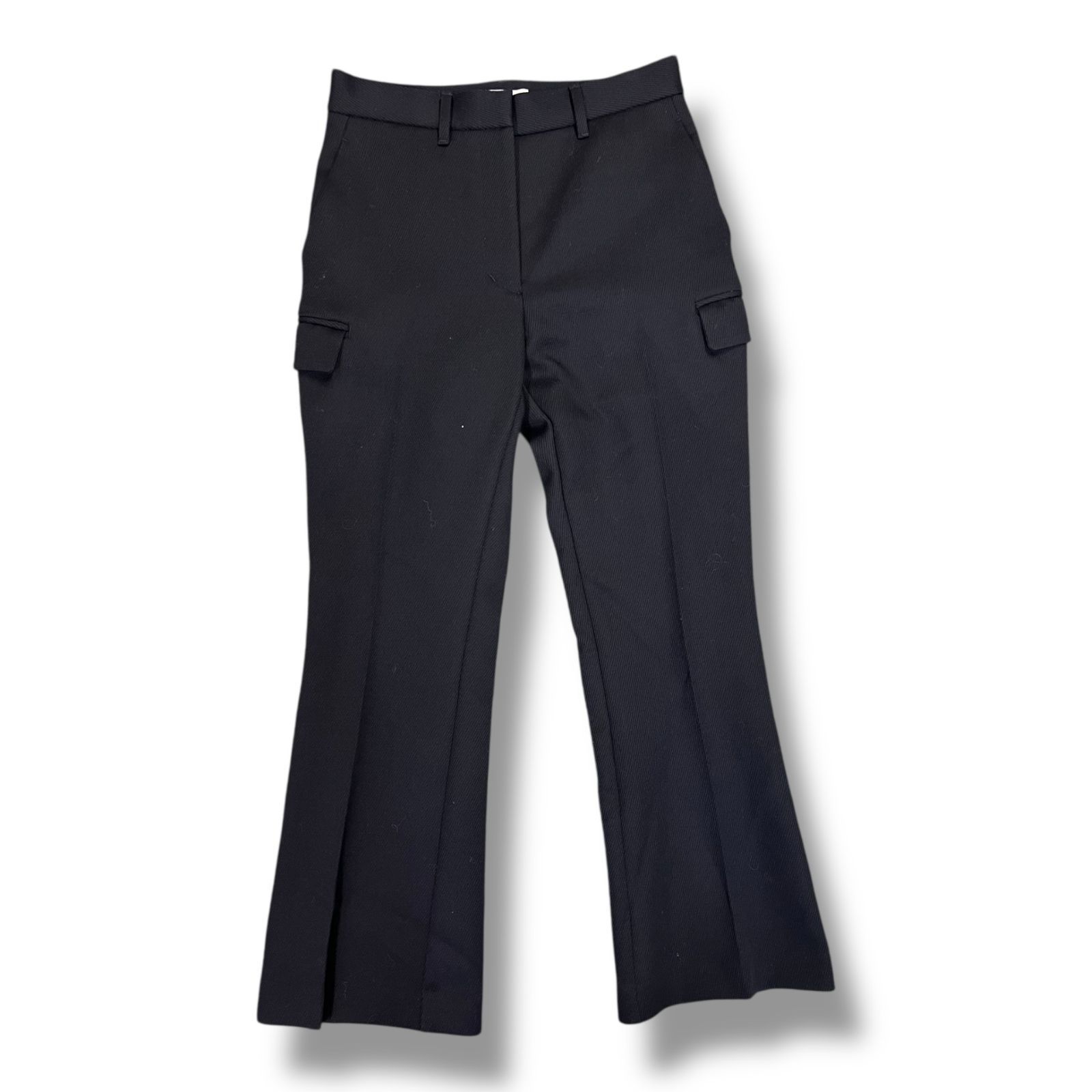 参考上代53900円 IHNN SLIM POCKET PANTS スリムポケットパンツ フ パンツ スラックス イン ID24A-PT01 ネイビー 38 699A1
