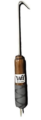 Wild Stick 6Way ギャフ 根切り棒 脳天〆具 針外し アイスピック 血抜き道具 黒
