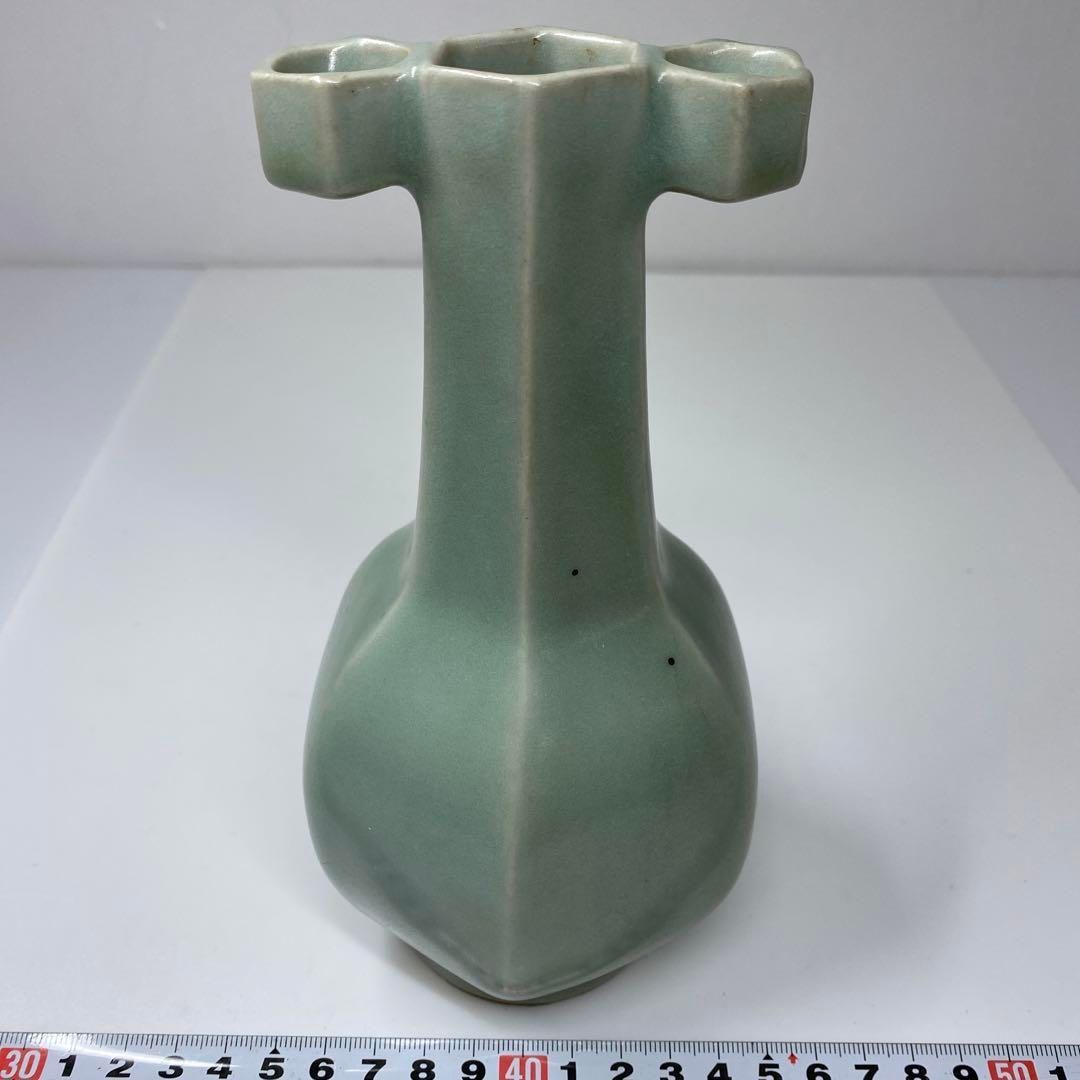 中国美術 青磁花瓶