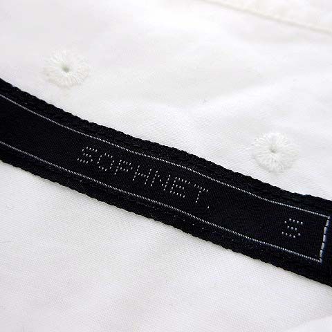 ソフネット SOPHNET. シャツ HEART BIG SHIRT ハート ロゴ 刺繍 SOPH 
