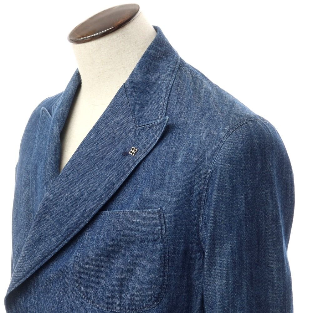 新品】タリアトーレ TAGLIATORE コットンデニム ダブル カジュアル