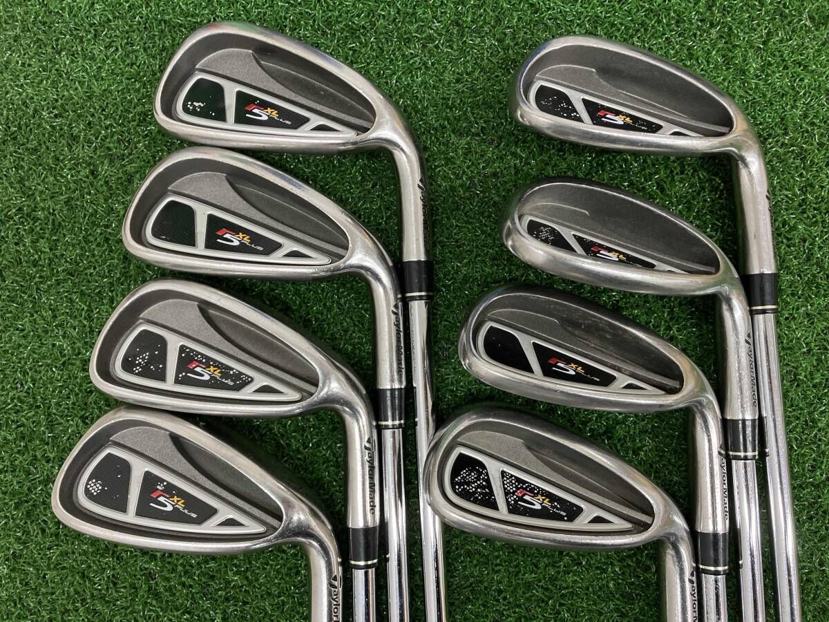 アイアンセット TaylorMade r5 XL PLUS 8本セット 5-9|S|A|P T-STEP 90 フレックスS 男性 右利き ゴルフ テーラーメイド