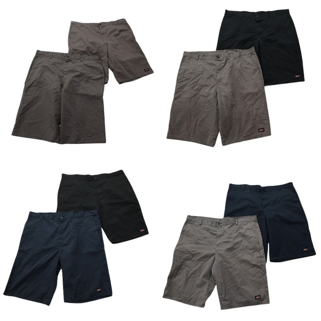 古着卸 ディッキーズ Dickies ワークショートパンツ 8枚セット メンズ 46 |44 グレー ブラック ネイビー 古着 NA4861