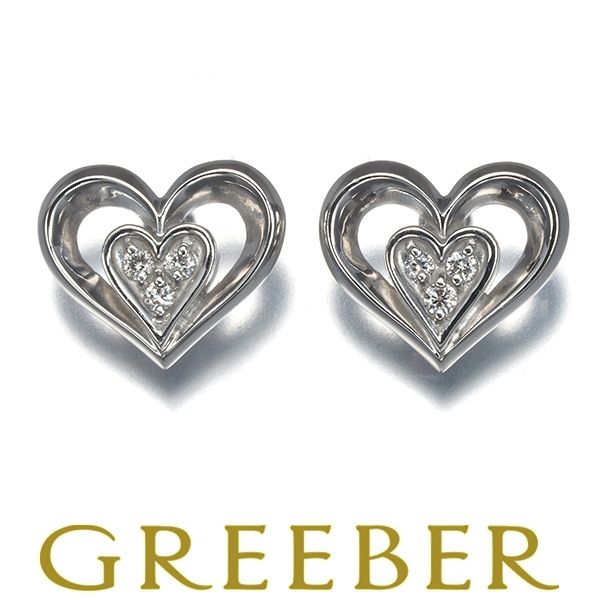 STAR JEWELRY ハート型ダイヤモンドピアス MYSTERIOUS HEART DIAMOND PIERCED EARRINGS 0.30ct(1ZP0877)K18