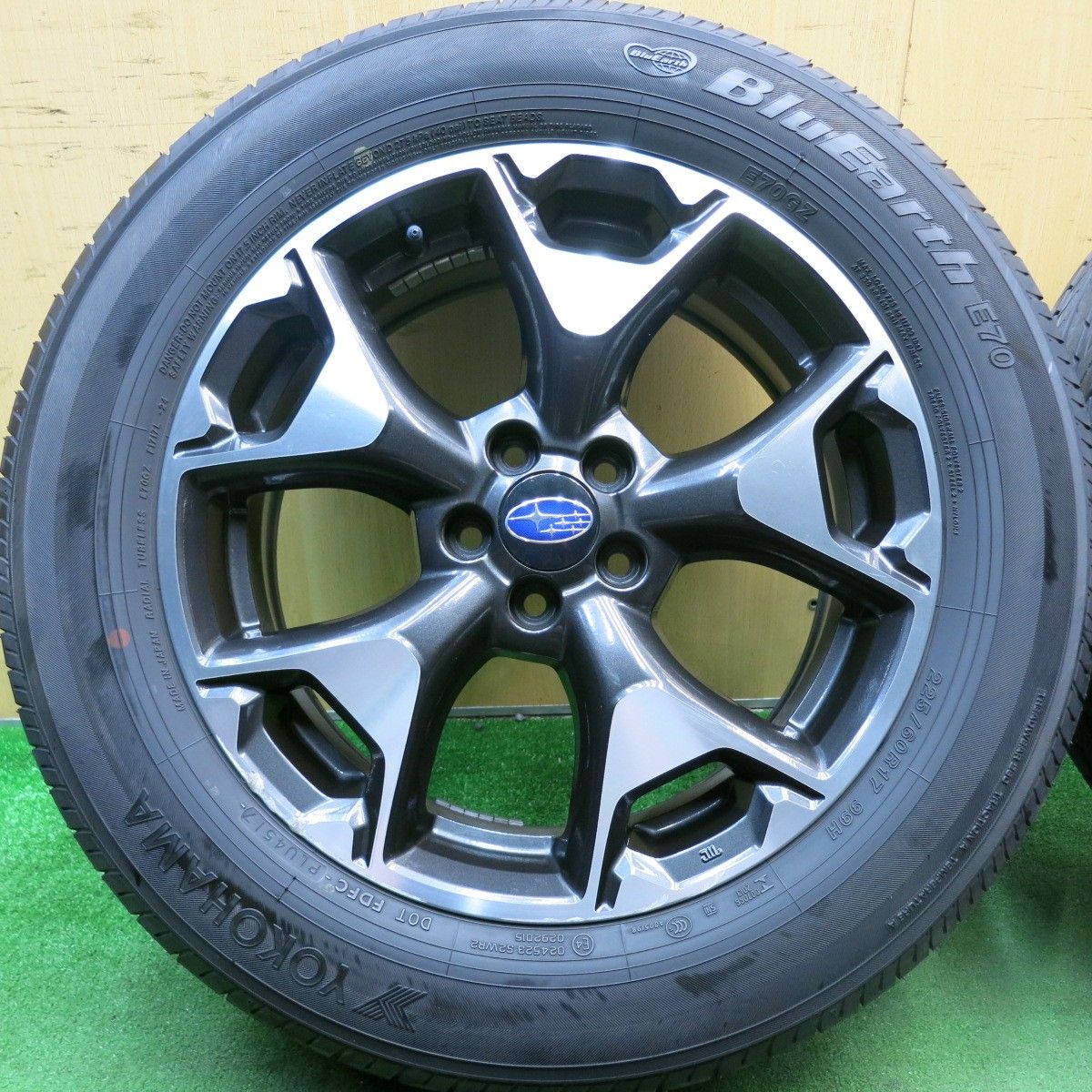 スバルXV純正17インチタイヤホイールセットセット スバル XV 純正