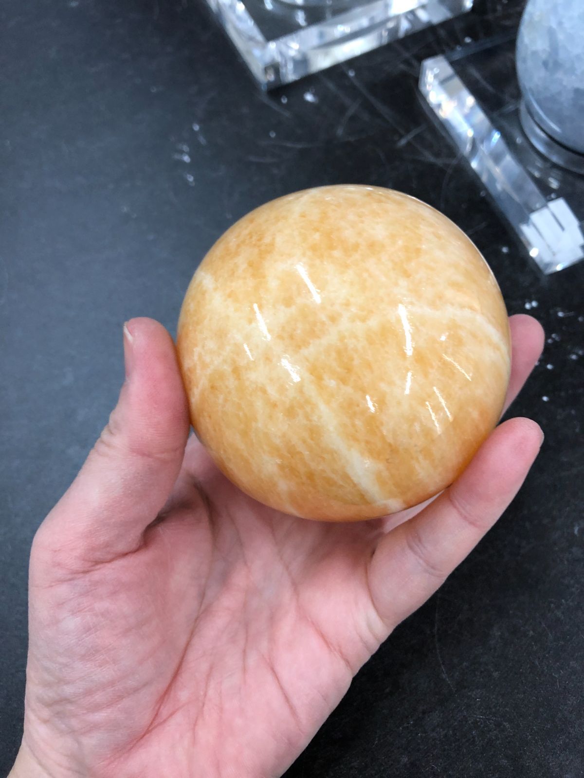 カルサイト丸玉76～80㎜