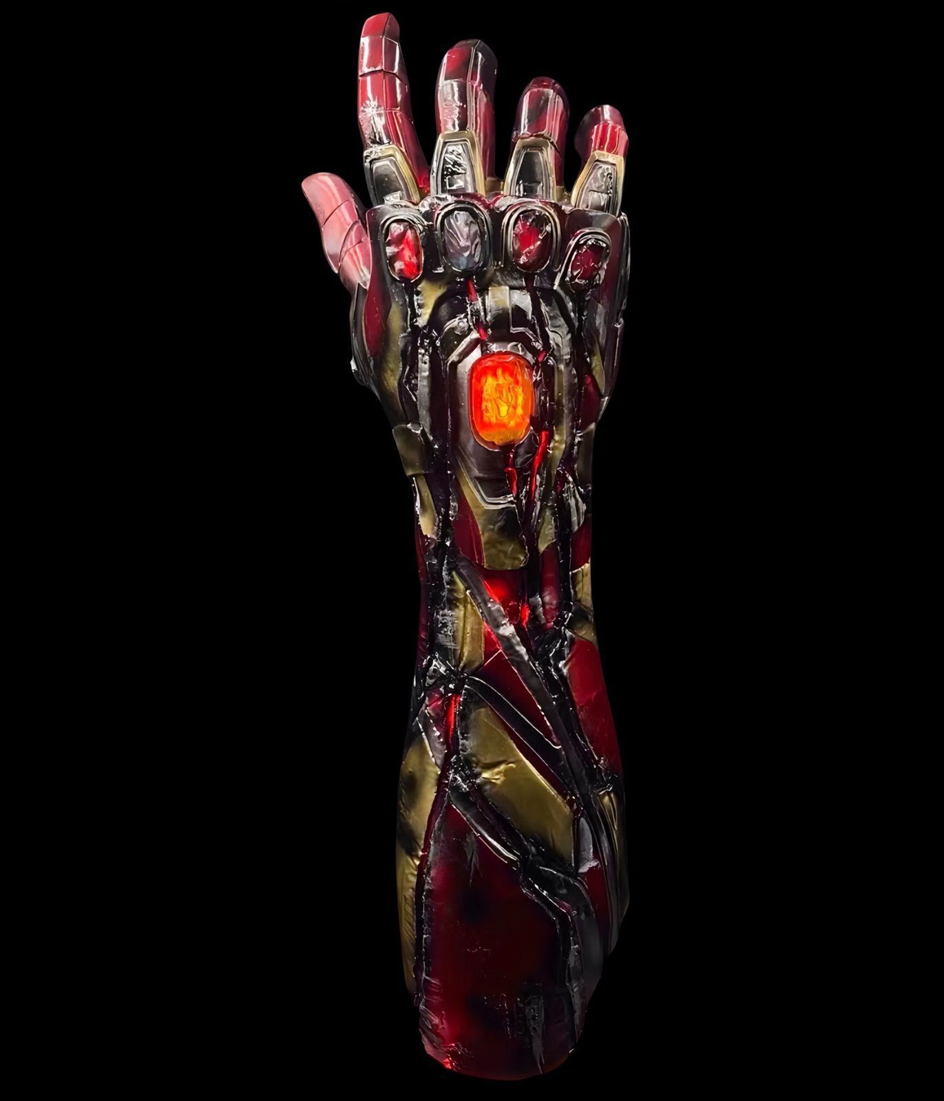 アイアンマン ハンド 手 造形モデル リアルハンド LED発光機能