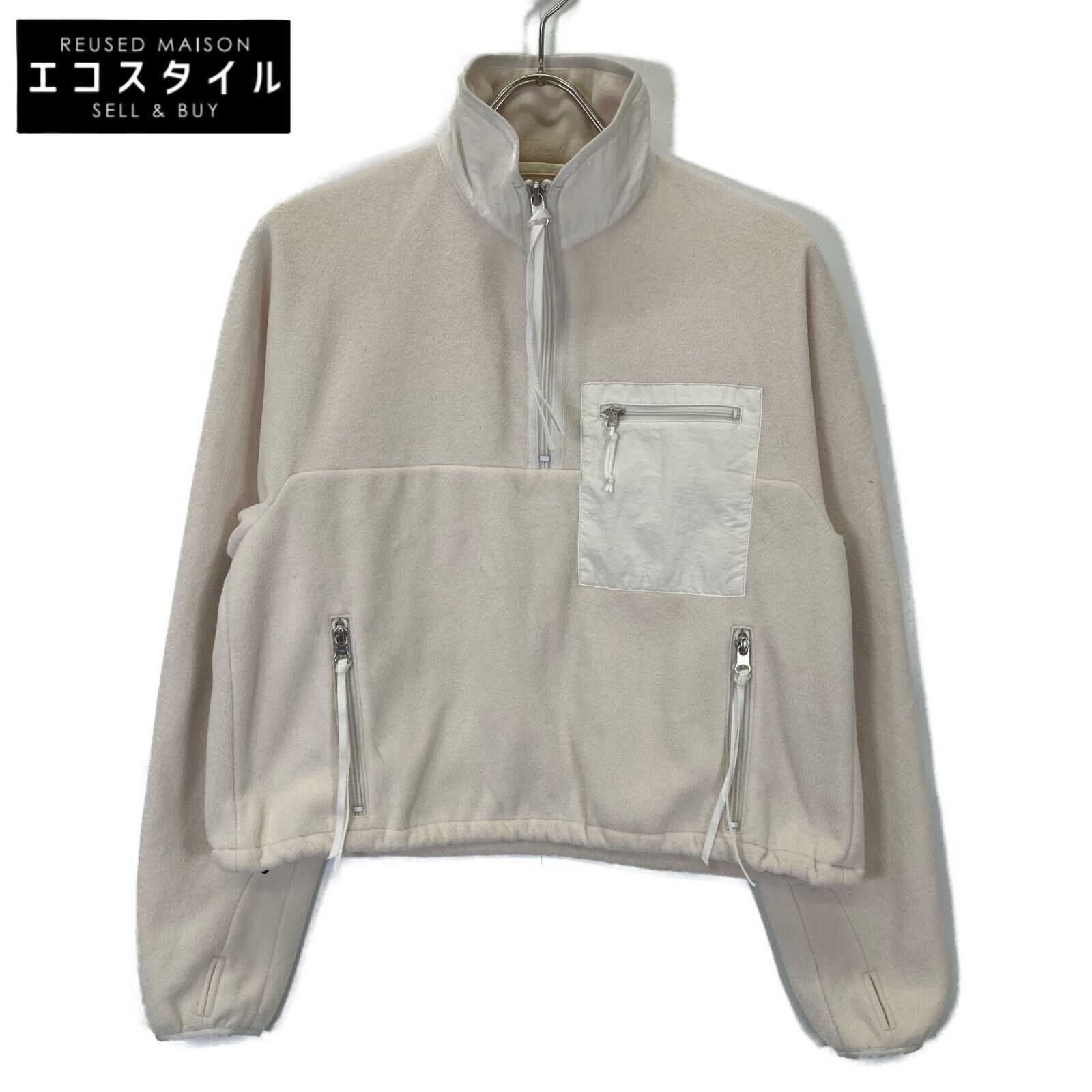 PHEENY フィーニー ×PRODUCT TWELVE 23AW ﾎﾜｲﾄ ﾌﾘｰｽﾌﾟﾙｵｰﾊﾞｰ 1
