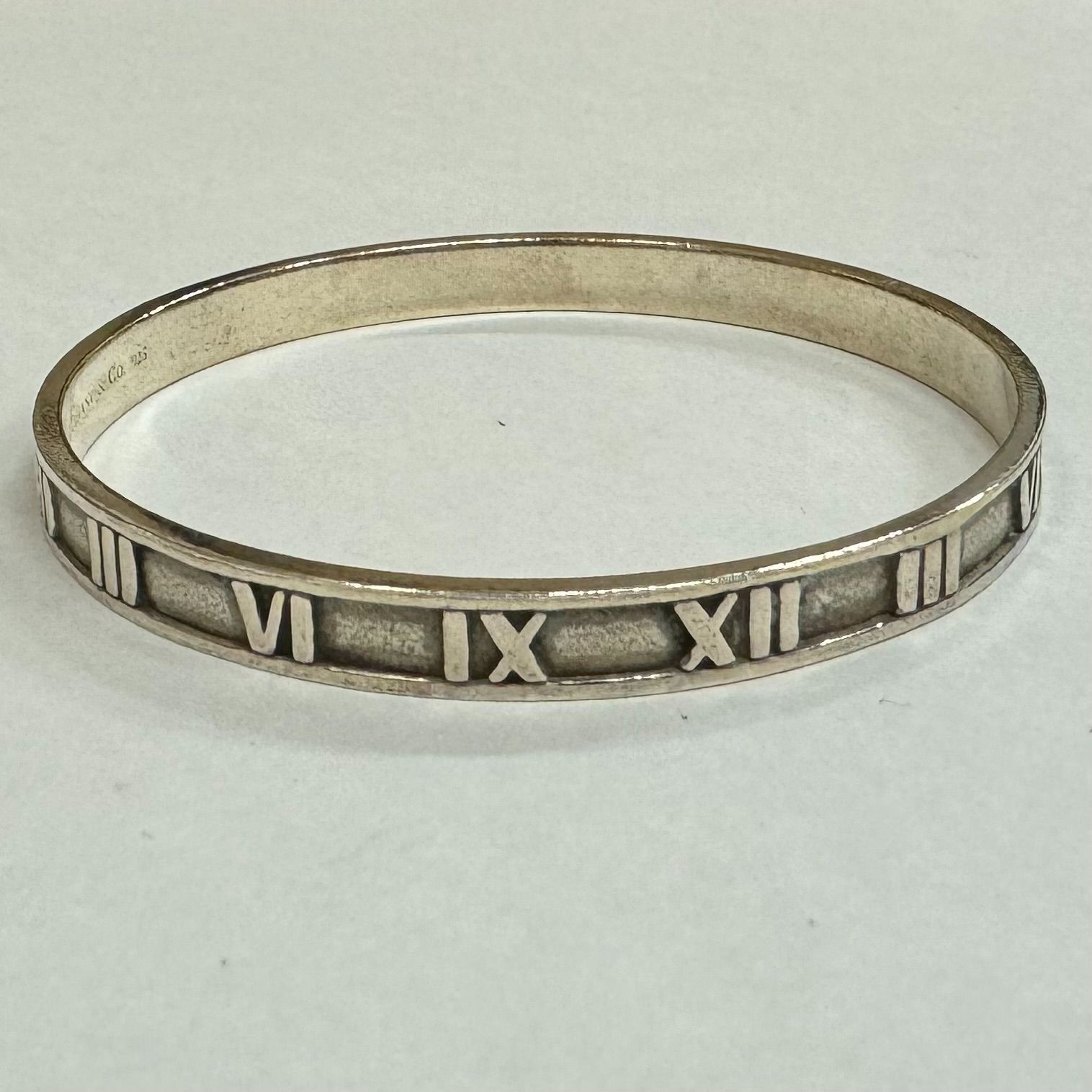 ティファニー　アトラス　シルバー　バングル　ブレスレット Tiffany & Co. ティファニーアトラス シルバー バングル ブレスレット