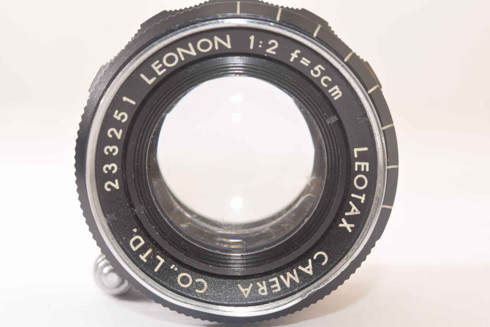 レオタックス Leotax LEONON 1:2 f=5cm 完動品 #165b レオタックス