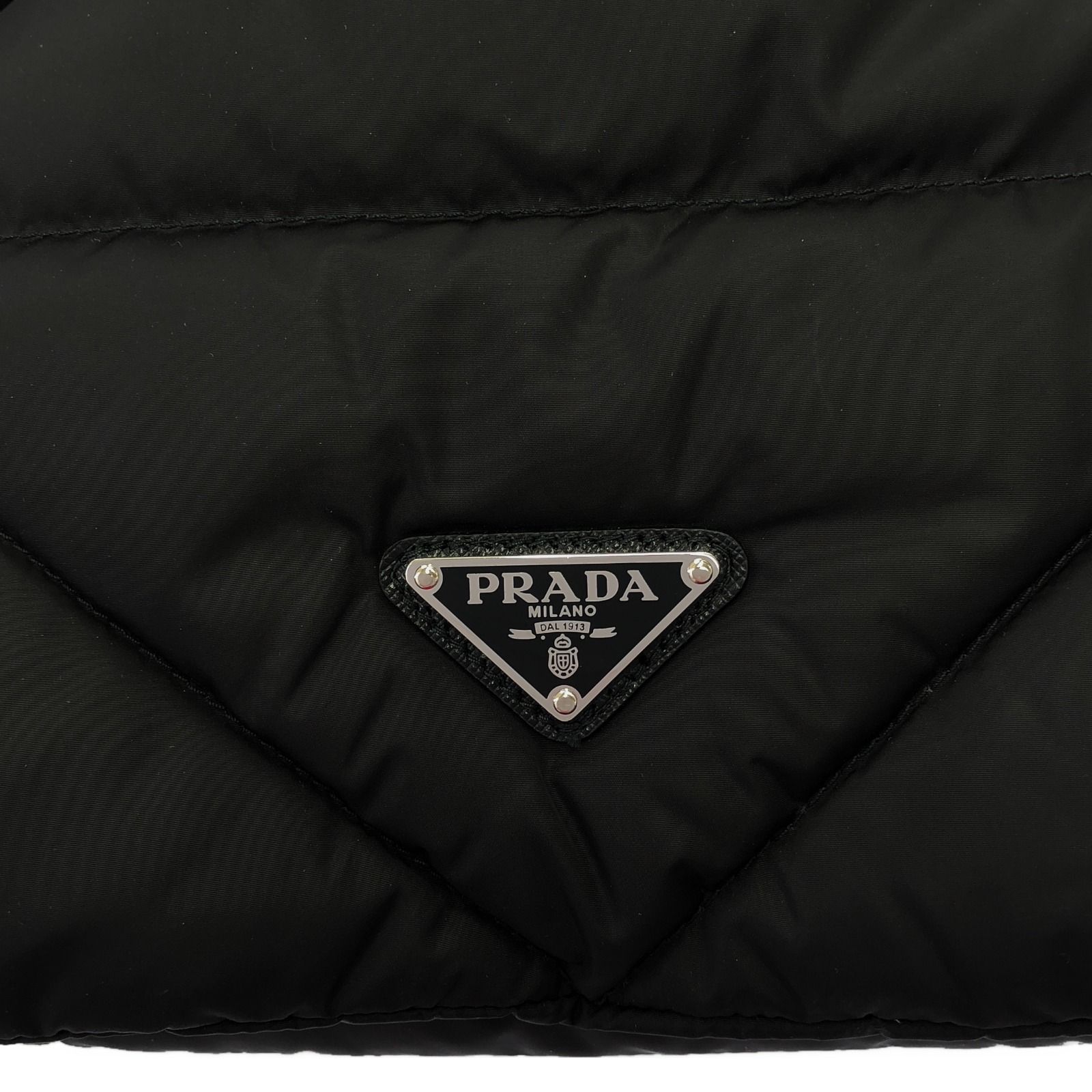 プラダスポーツ ネックウォーマー マフラー ナイロン ブルー PRADA