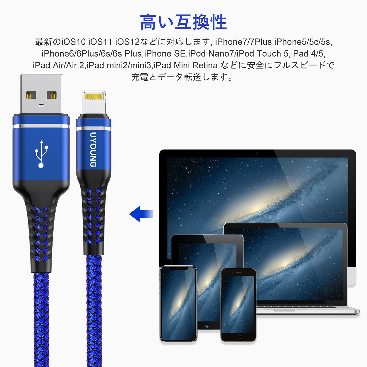 新着商品】LightingコードApple iPhone iPhone 14/13/12/11/XS/Max/XR 