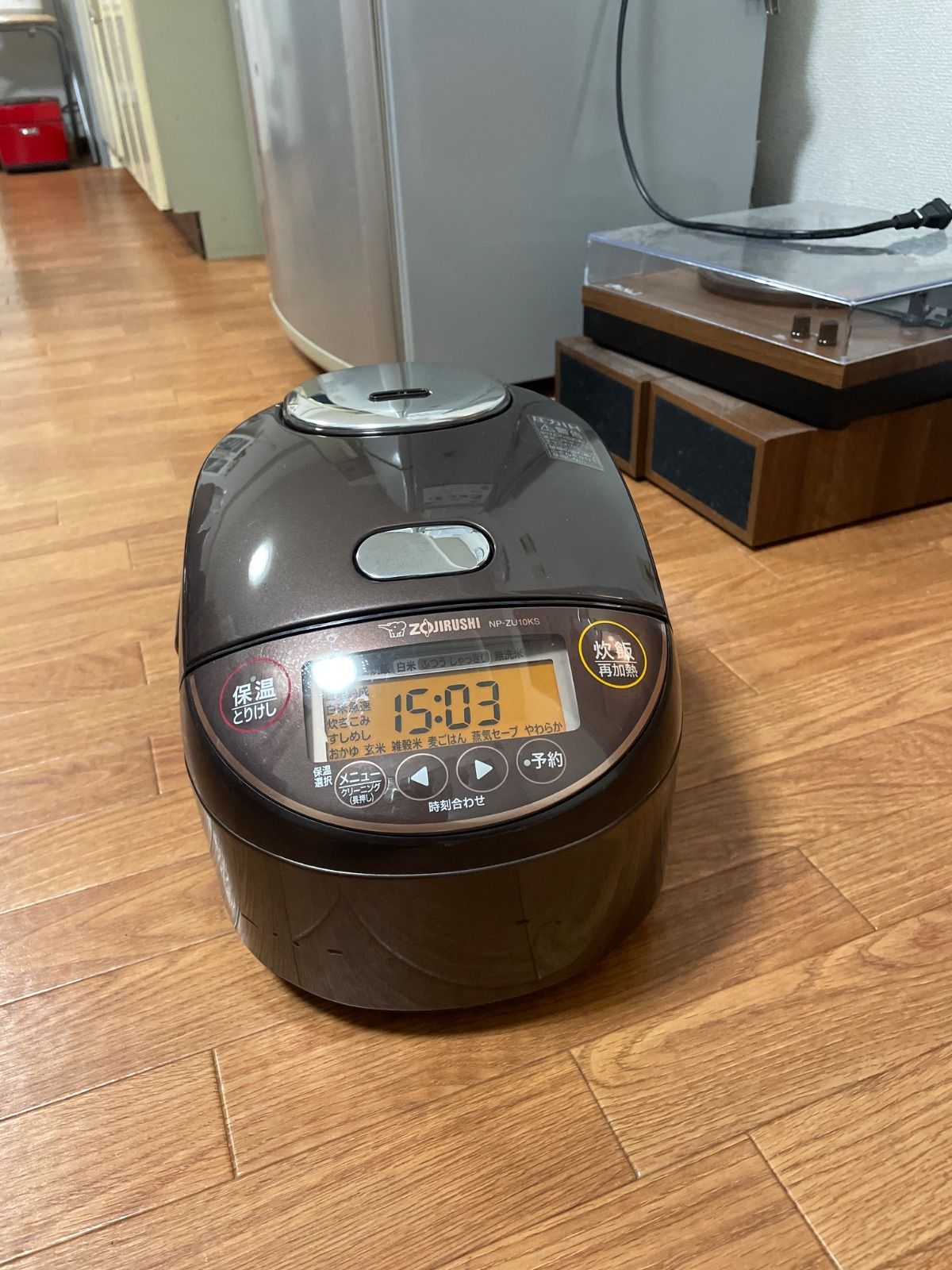 圧力IH式 鉄器コートプラチナ厚釜 5.5合 ☆2021年製☆象印 圧力IH炊飯器 鉄器コートプラチナ厚釜 極め