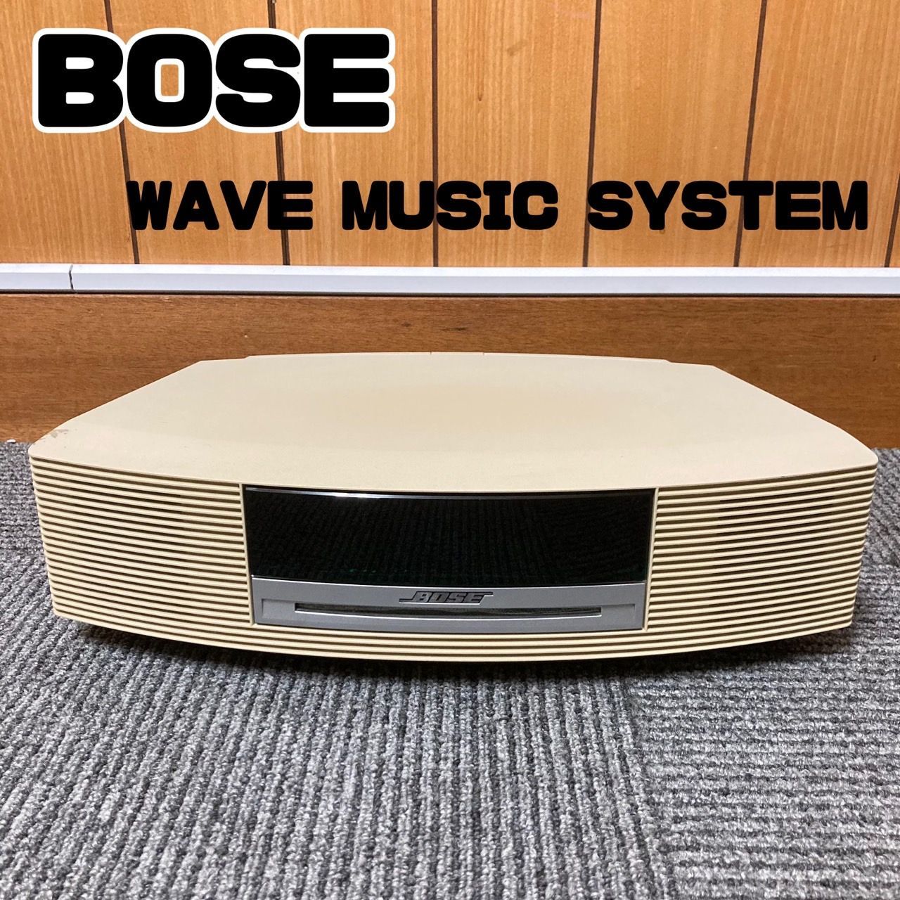 BOSE(ボーズ) Wave music system AWRCCC ジャンク品 パーソナルオーディオ CDプレーヤー AM・FMチューナー アンプ  スピーカー - メルカリ