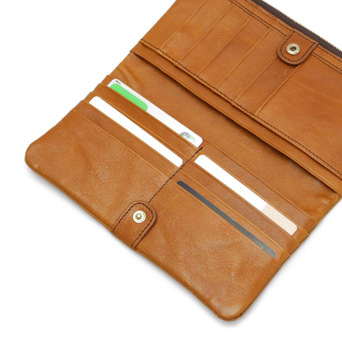 リー Lee 財布 長財布 二つ折り 本革 レザー メンズ レディース 320