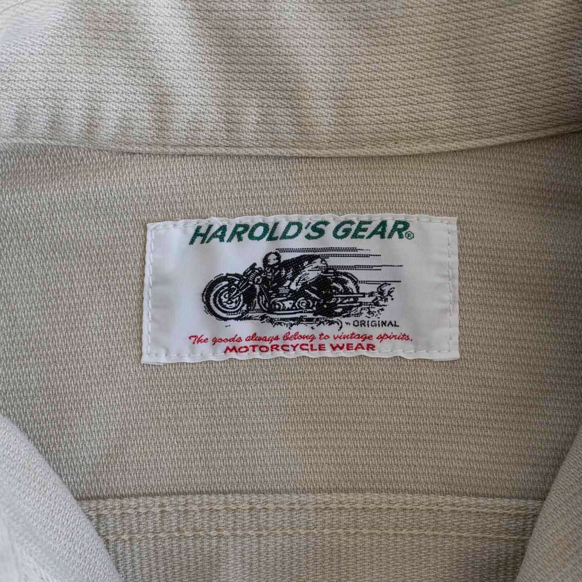 051172 HAROLD'S GEAR 襟コーデュロイ ジップ ジャケット L コーデュロイ襟 オイルドジャケット – 古着屋Top of the Hillの