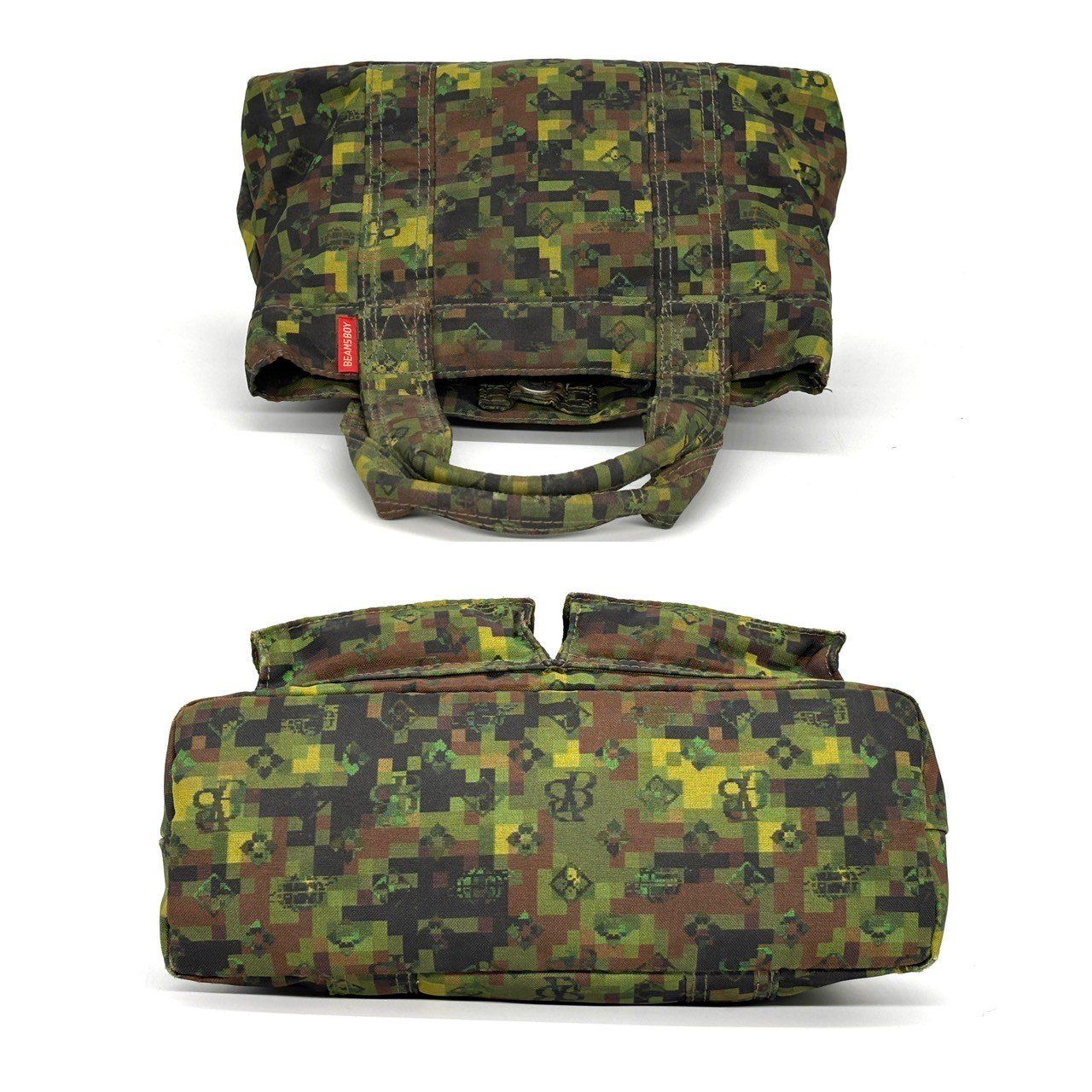 BEAMS BOY カモフラージュハンドバッグ 【PORTER コラボ】 PORTER BEAMSBOYコラボ トートバッグ カモフラ 総柄 - メルカリ