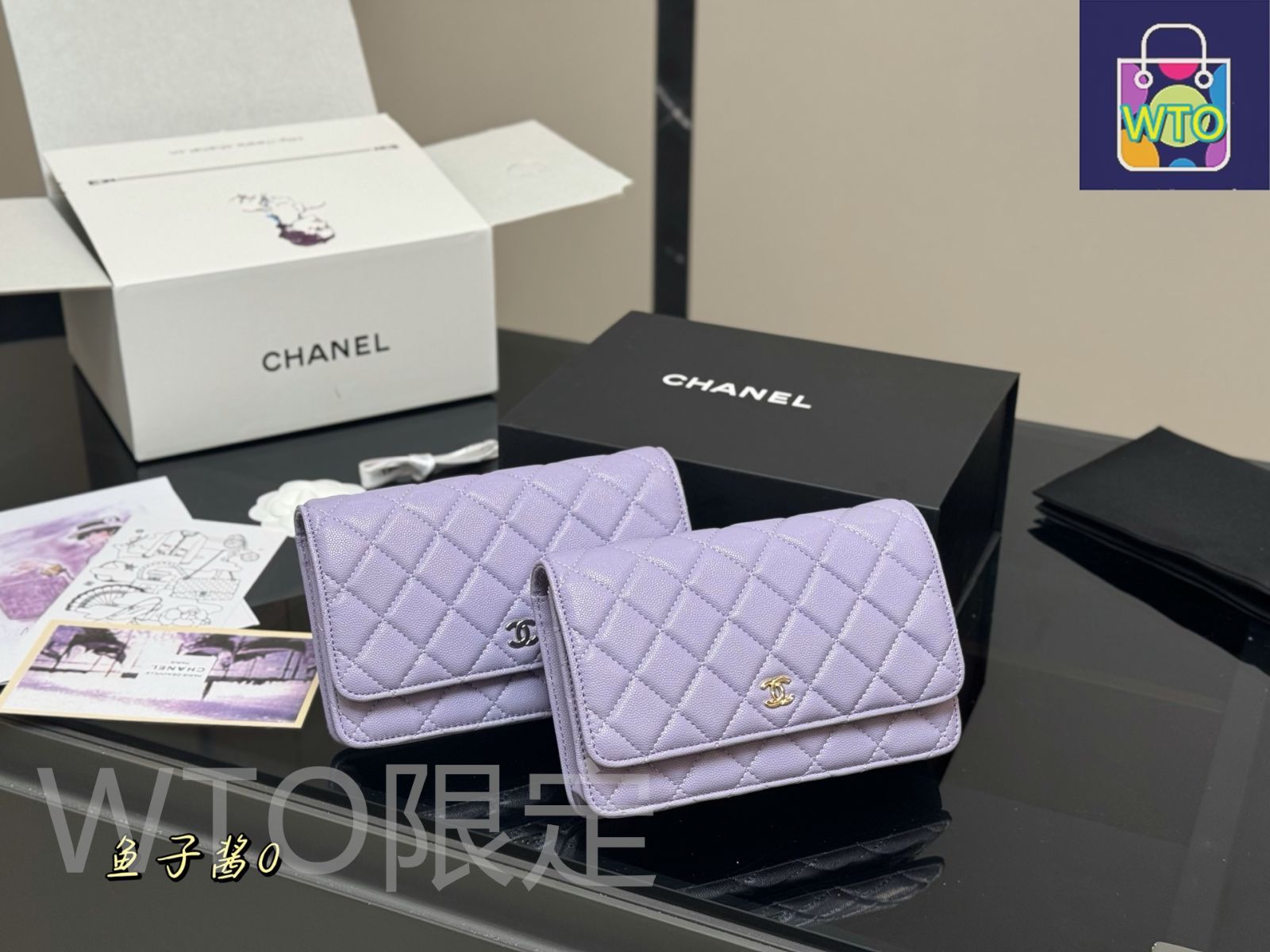 今日特価】Chanel シャネル クラシック ウォレット オン
