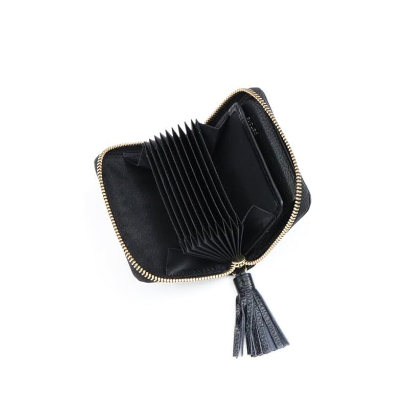 ドット型押し ジャバラカードウォレット