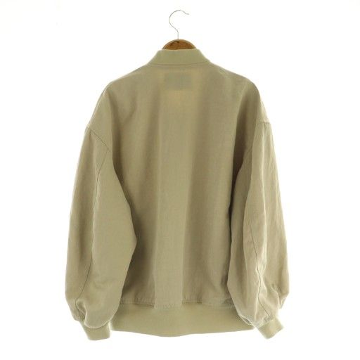 アルアバイル allureville 24SS ナイロンツイルMA-1 ブルゾン