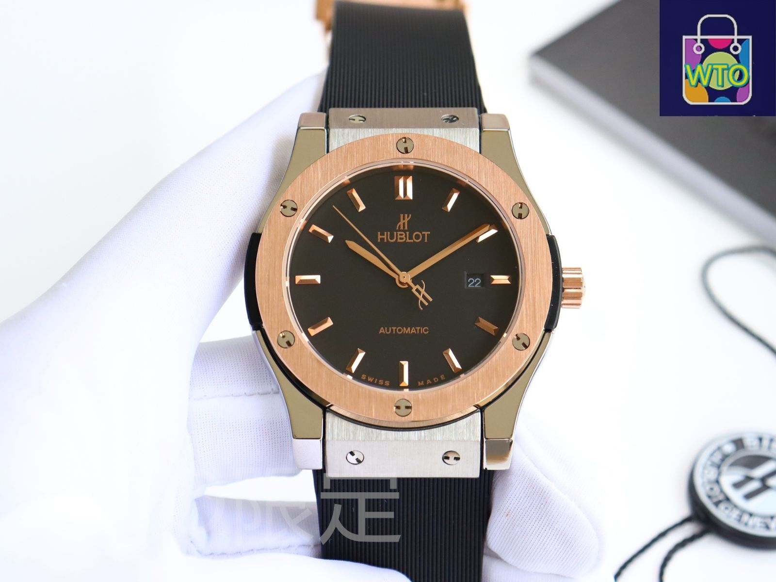 【新品未使用】ＨＵＢＬＯＴ　クラシックフュージョン　アリゲーターストラップ BRAND LIST - ブランド一覧,HUBLOT - ウブロ,クラシック