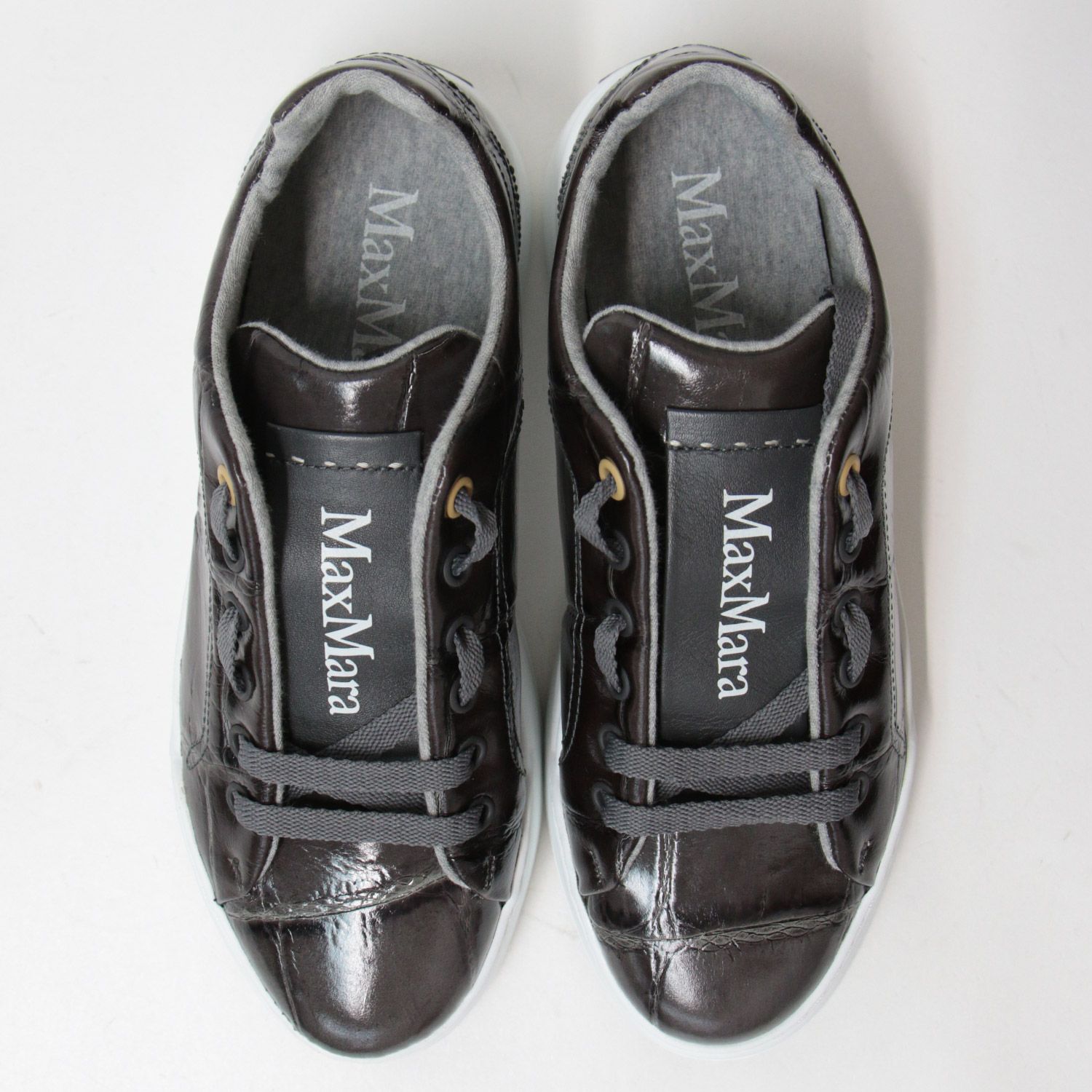 Max Mara マックスマーラ 靴 シューズ スニーカー グレー 36 23.0cm 