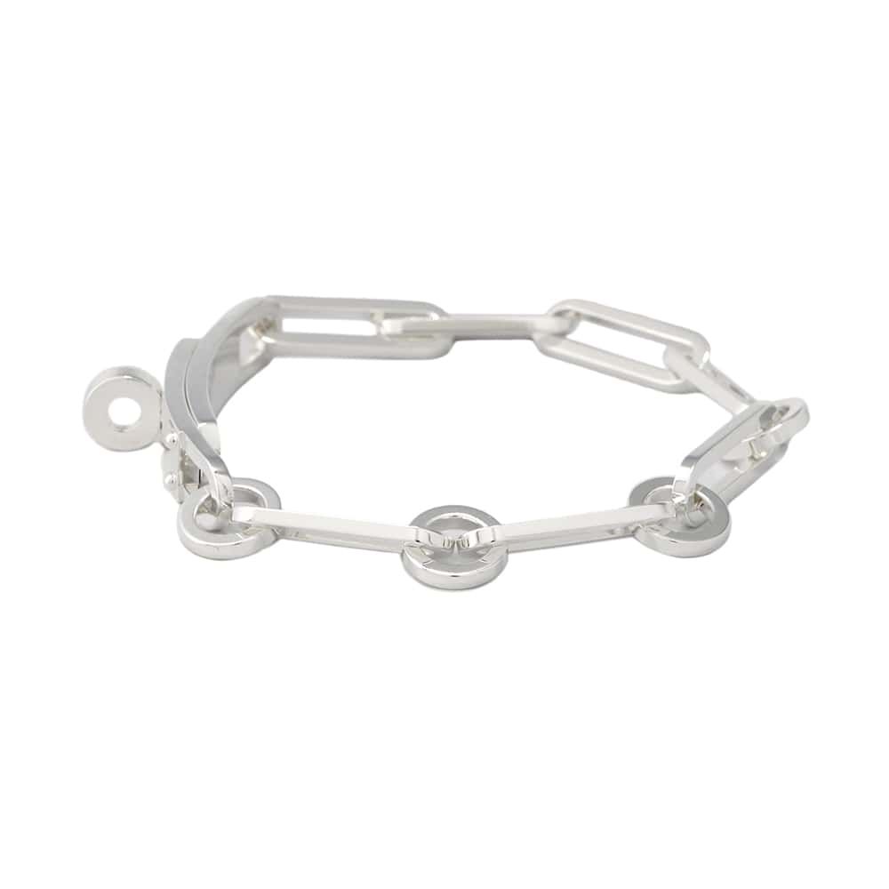 エルメス　ケリー　シェーヌ　ブレスレット　17サイズ　シルバー　新品　本物 エルメス ケリー シェーヌ ブレスレット 17サイズ シルバー 新品 本物