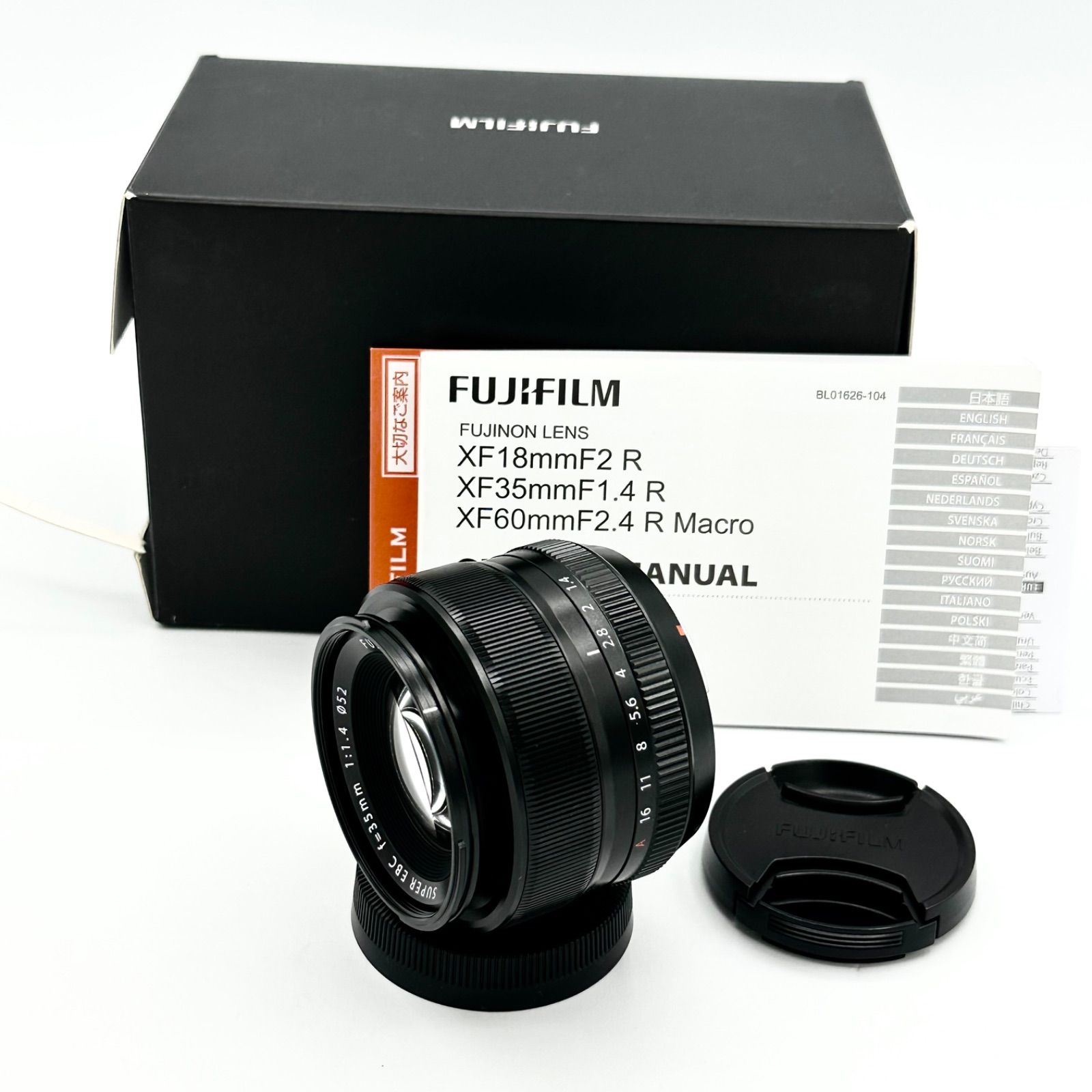 FUJINON XF35mmF1.4 R 単焦点レンズ 富士フィルム 富士フィルム