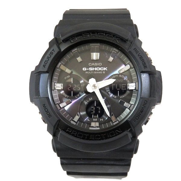 カシオ G-SHOCK タフソーラー GAW-100B-1AJF 電波ソーラー 時計 腕時計