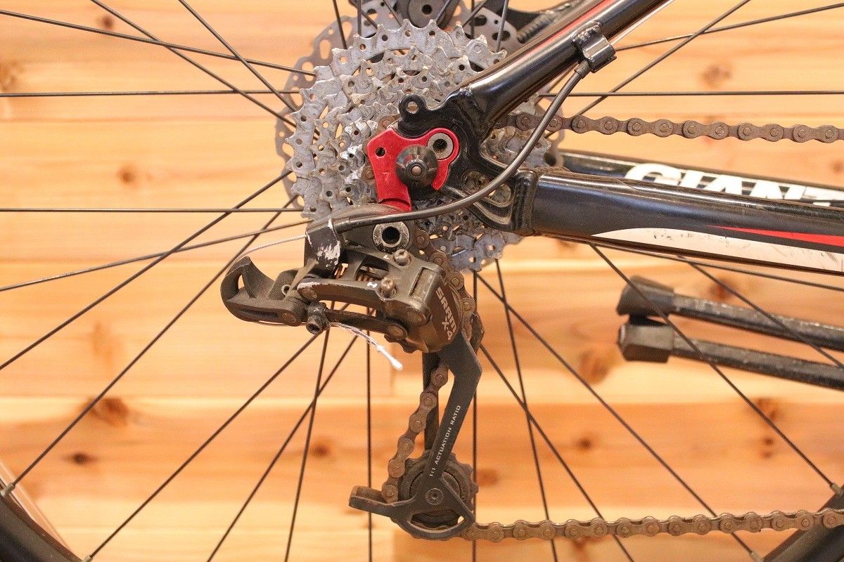 J527 ☆ﾁｪｰﾝサビ☆マウンテンバイク☆animato☆sandpiper☆3×6段