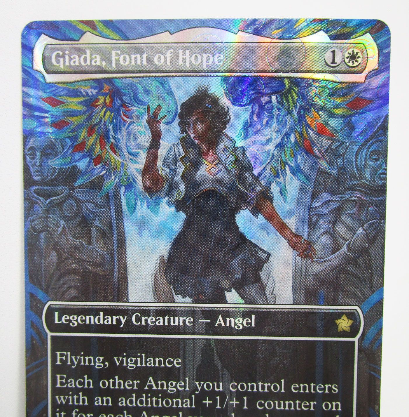 MTG 希望の源、ジアーダ Giada, Font of Hope 0367 ボーダーレス 英語