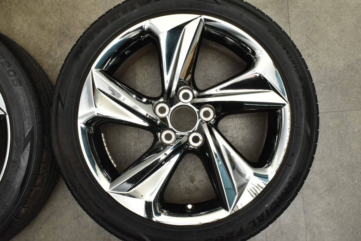 専用トヨタ 220クラウンRS 前期 純正 18in 8J +45 4本目 TOYOTA トヨタ