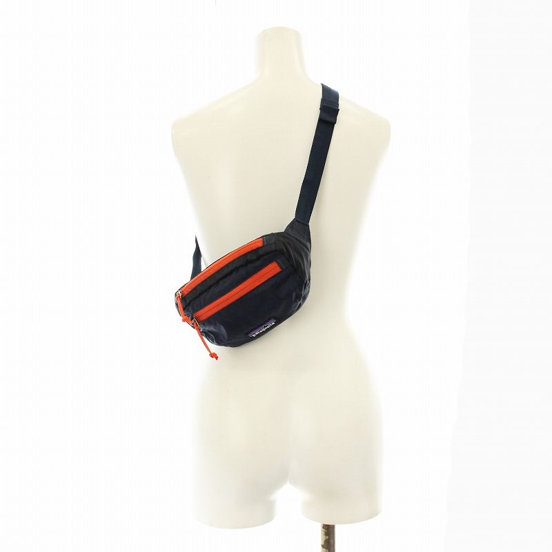 パタゴニア Y2K テック ボディバッグ アウトドア オレンジ 激レア c40 パタゴニア Patagonia Light Weight Travel Mini Hip Pack