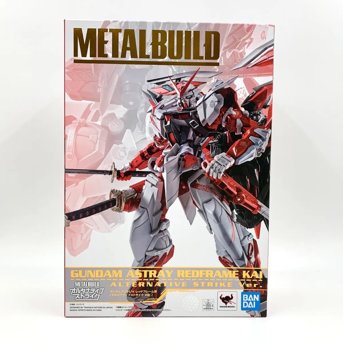 【中古/B】METAL BUILD ガンダムアストレイ レッドフレーム改(オルタナティブストライク ver.) 「機動戦士ガンダムSEED VS ASTRAY」
