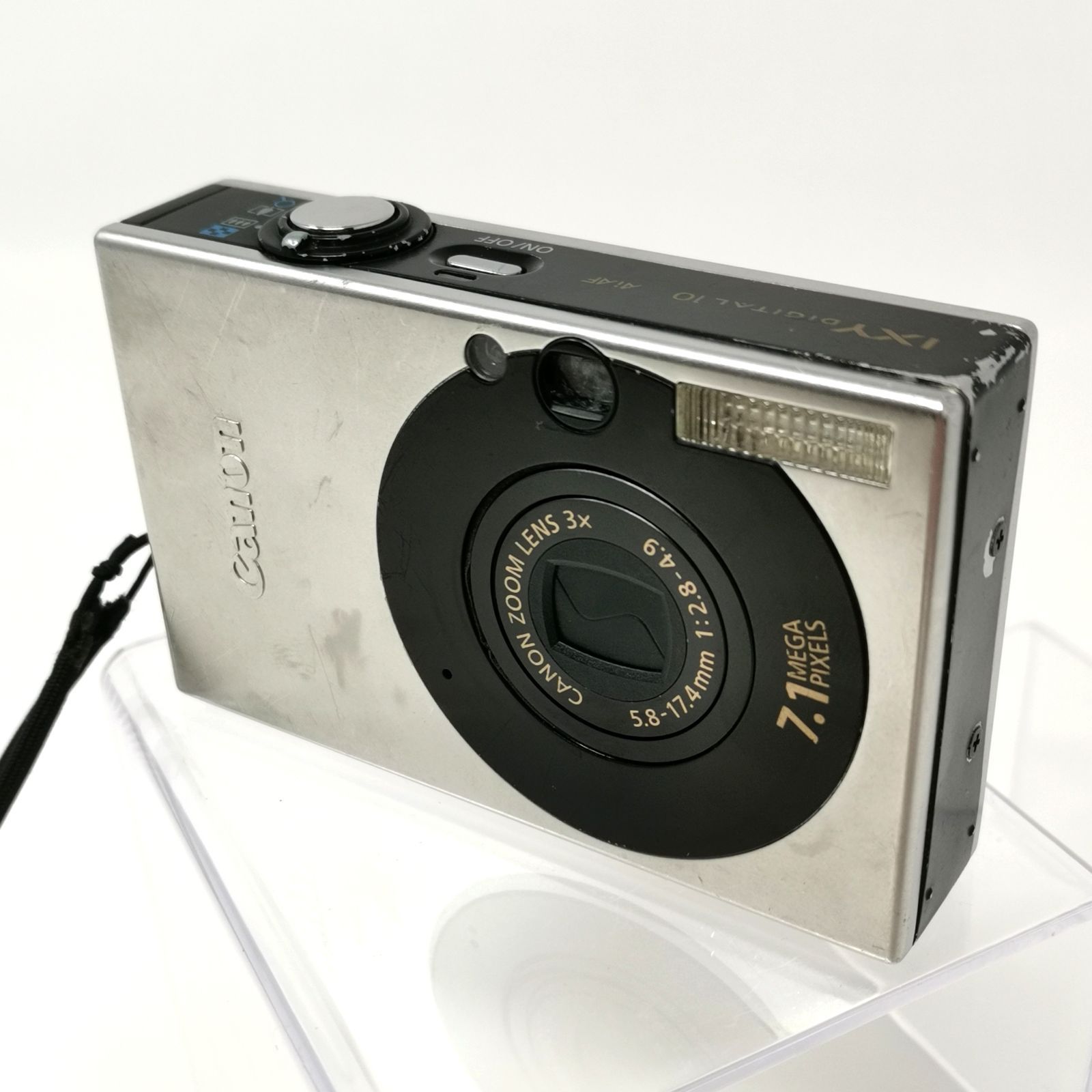 キャノン IXY 90F シルバー デジカメ 充電されないため動作
