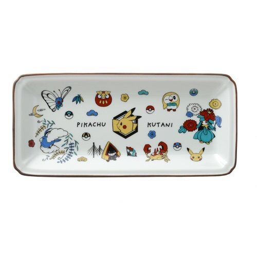 ポケモン　ポケセンカナザワ　九谷焼き　長皿　総柄　(ポケモンセンター産) 九谷焼 長皿 総柄 ポケモンセンターカナザワ - メルカリ