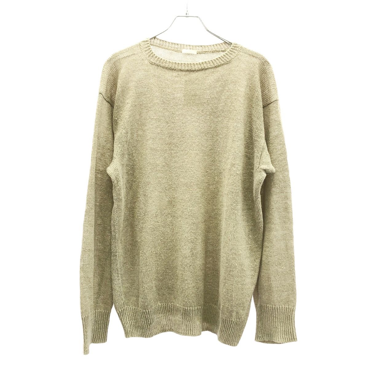 【22SS、サイズF】COMOLI コットン ガンジーニット 22SS、サイズF】COMOLI コットン ガンジーニット 商品ページ