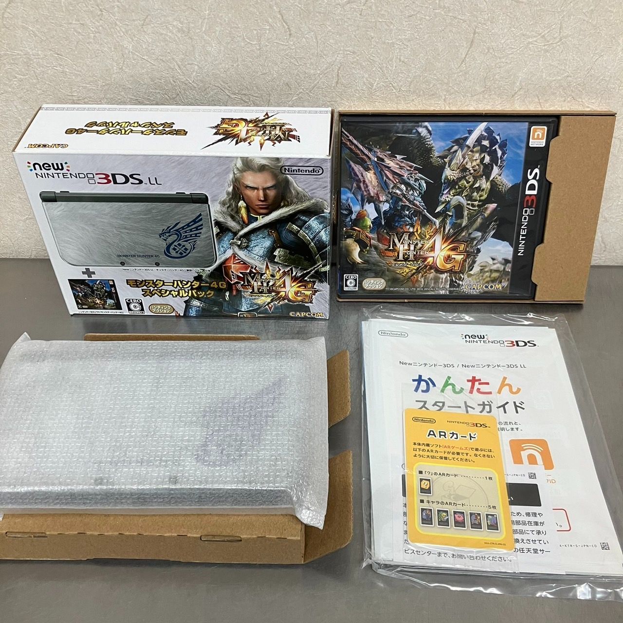 new NINTENDO 3DS LL モンスターハンター4G スペシャルパック ゲーム