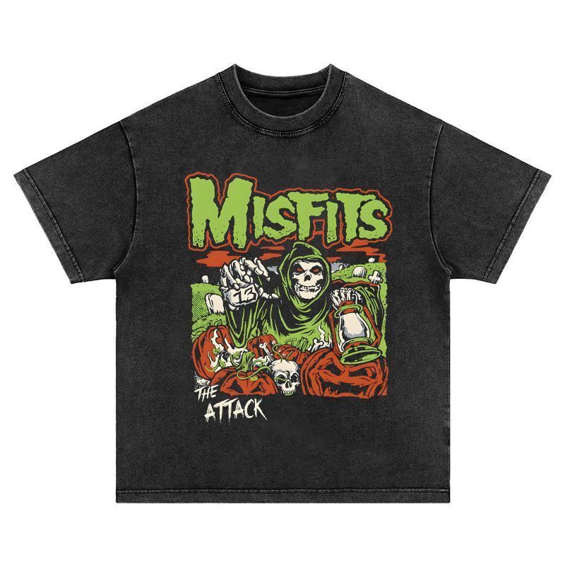 激レア　Misfits ミスフィッツ　 ヴィンテージ　バンドTシャツ 希少】MISFITS ミスフィッツ tシャツ バンド ロック