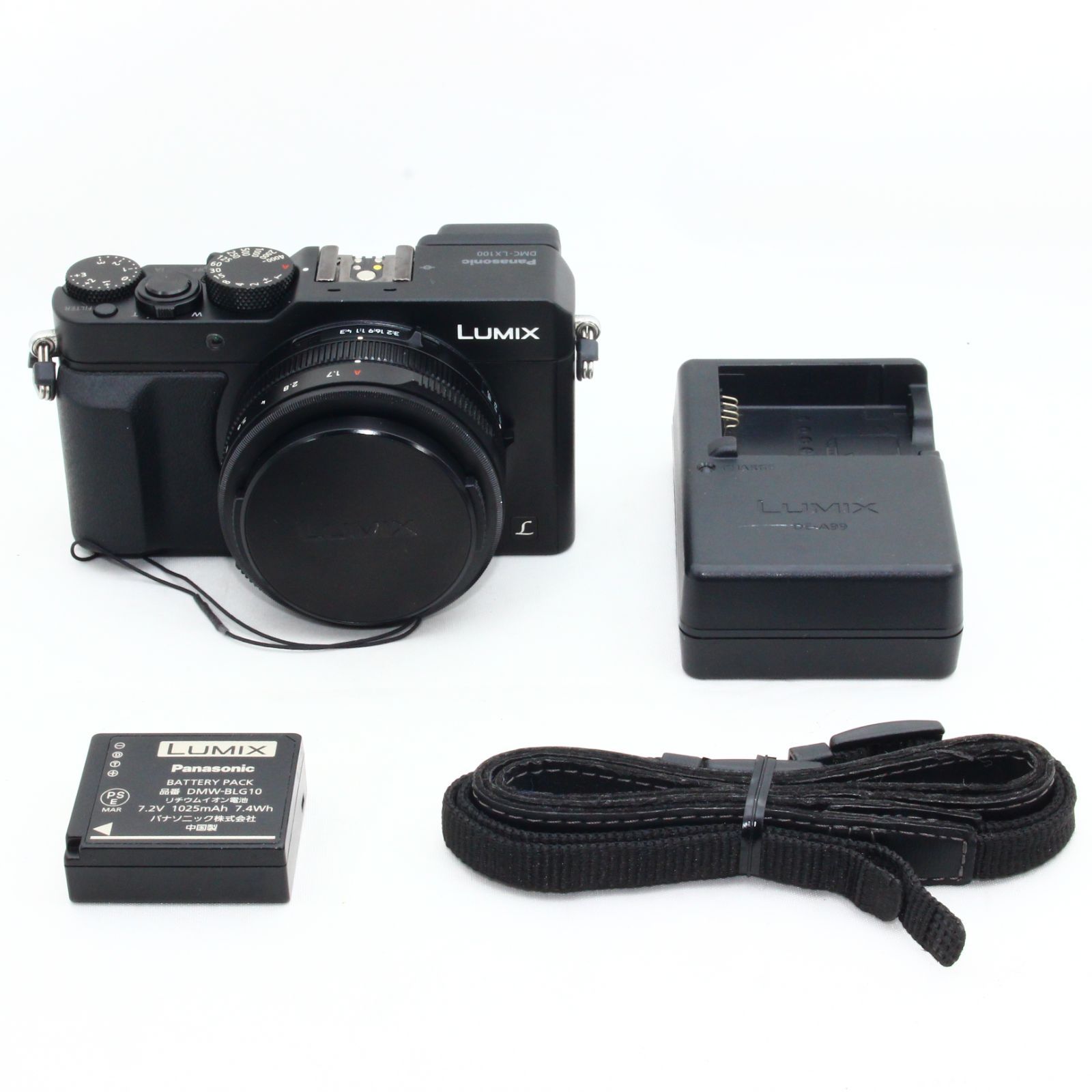 パナソニック コンパクトデジタルカメラ ルミックス LX100 ブラック
