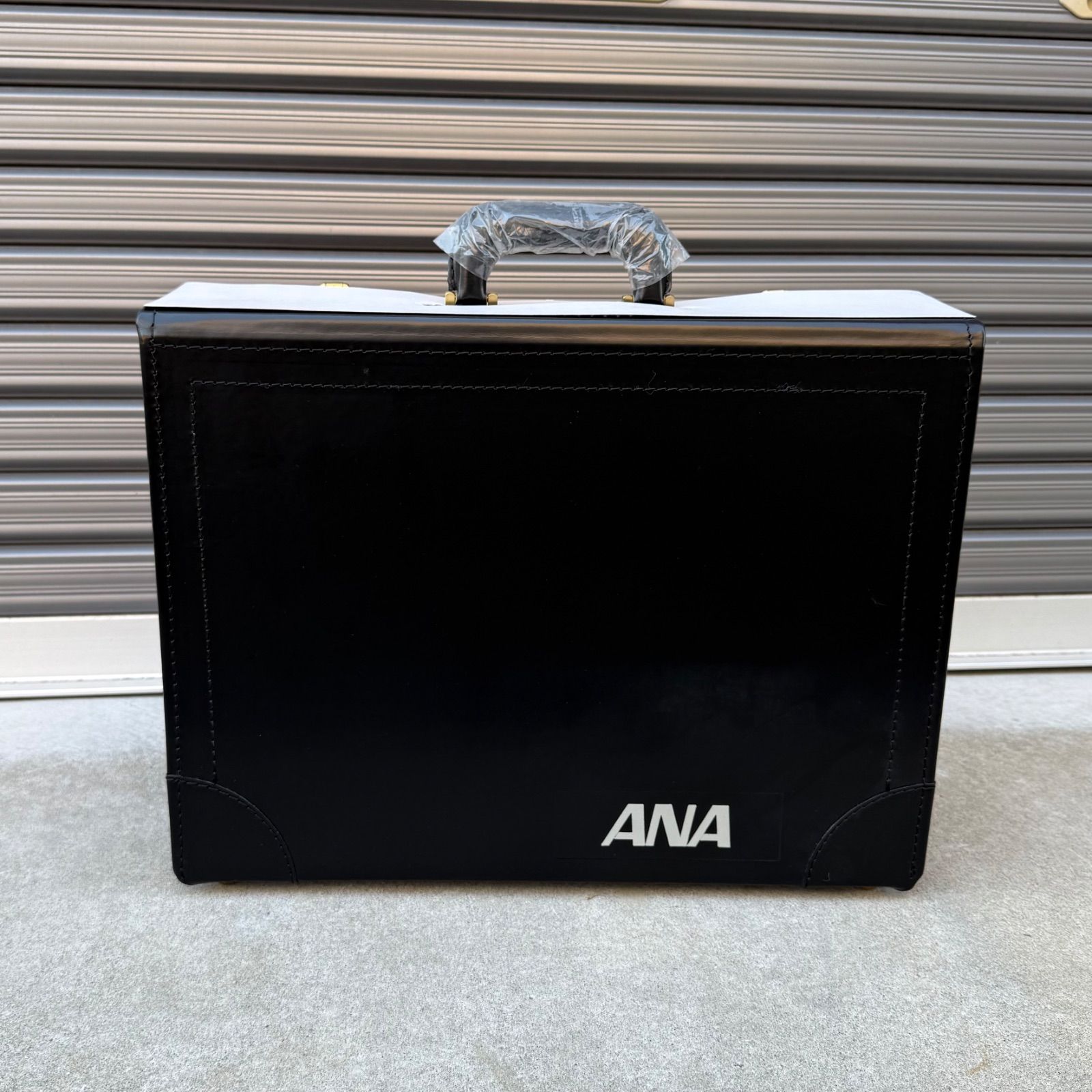 【未使用】ANA パイロットケース 未使用品 ANA 全日空 パイロットケース トランク レザー デッド