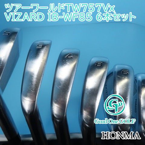 アイアンセット ホンマ ツアーワールドTW757Vx/VIZARD IB-WF85 6