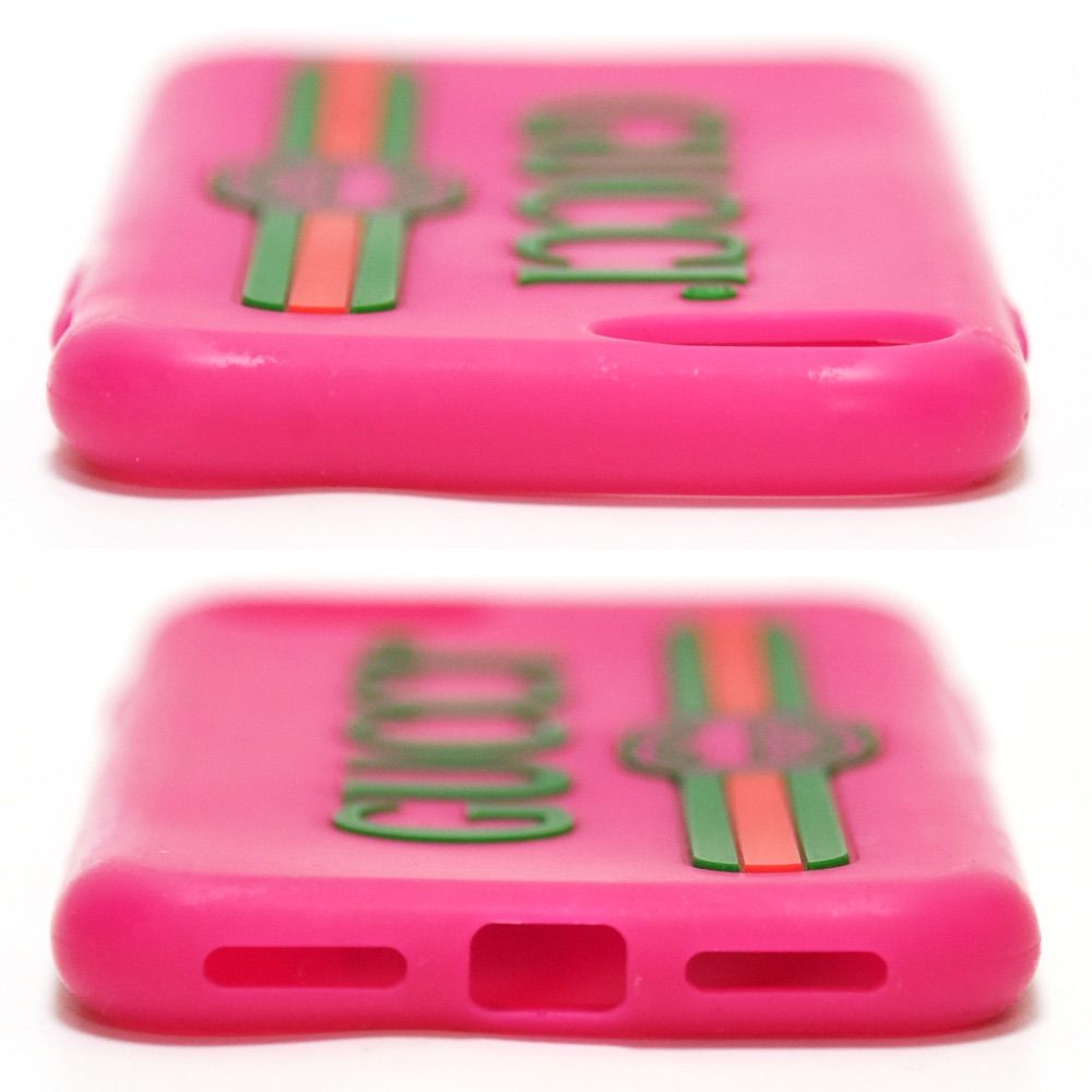GUCCI - 【新品】GUCCI グッチ シリコン iPhoneケース ヴィンテージロゴ GUCCI(グッチ) iPhone・スマホケース(メンズ) - 海外通販のBUYMA
