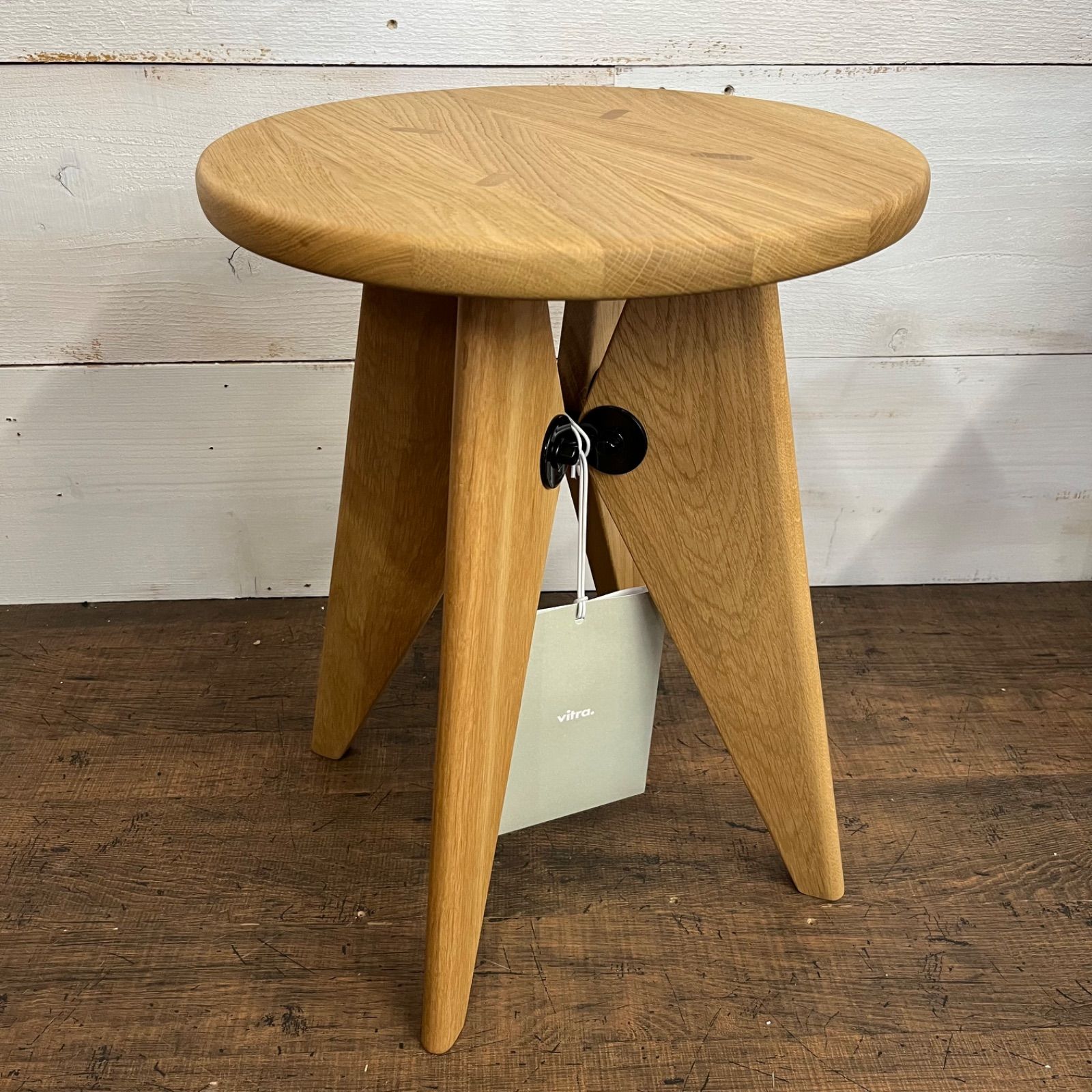 新品アウトレット!Vitra ヴィトラ タブレ ボワ スツール ナチュラル