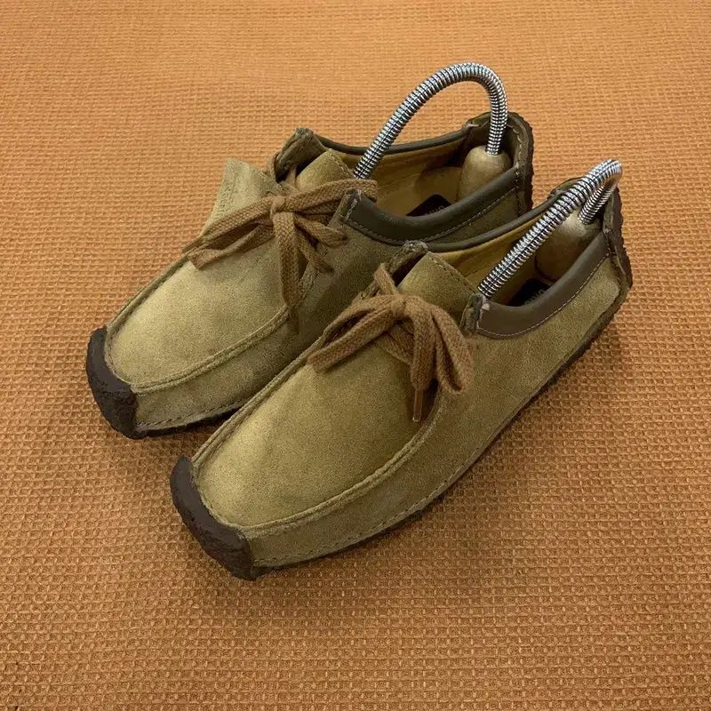 Clarks クラークス ワラビー ブラウン スエード レディース 靴 230 G05150