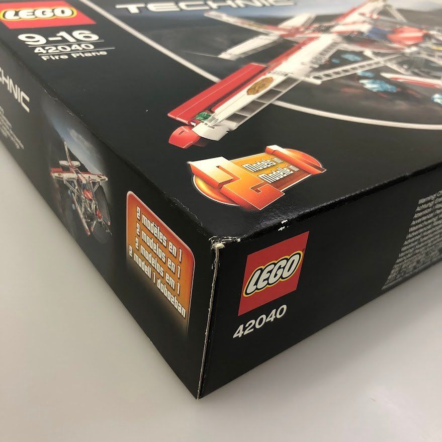 正規品 新品未開封 LEGO レゴ テクニック 42040 ファイヤープレーン HD-182-G Fire Plane 飛行機 ヒコーキ ジェット機  戦闘機 372 - メルカリ