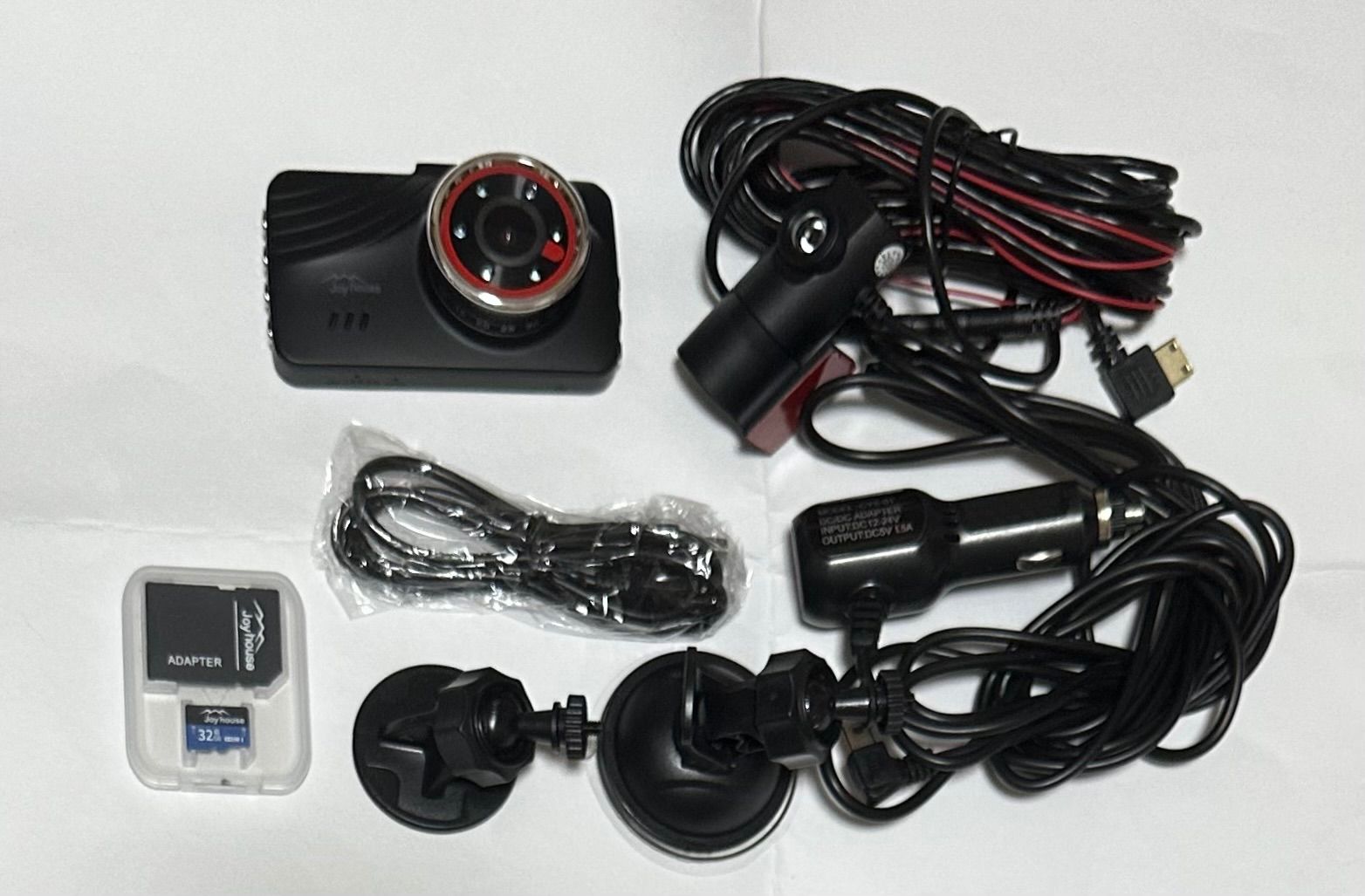 Joyhouse H21pro ドライブレコーダー 前後カメラ 370万画素