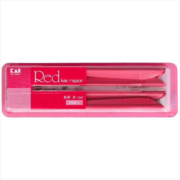 まとめ買い-50点セット 新赤貝 長刃１０本 貝印 女性用カミソリ