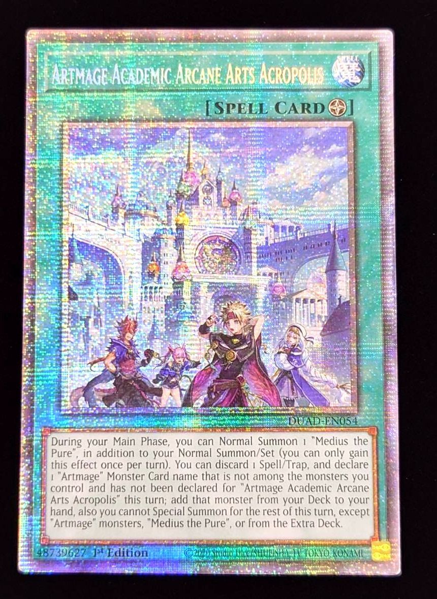 遊戯王 DUAD-EN054 神芸学都アルトメギア Artmage Academic Arcane Arts Acropolis (英語版 1st Edition スターライトレア) Duelist’s Advance Artmage Academic Arcane Arts Acropolis - Yugioh | TrollAndToad